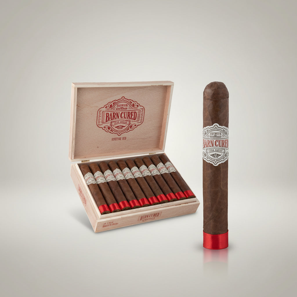 Barn Cured, Heritage, Red Robusto Extra