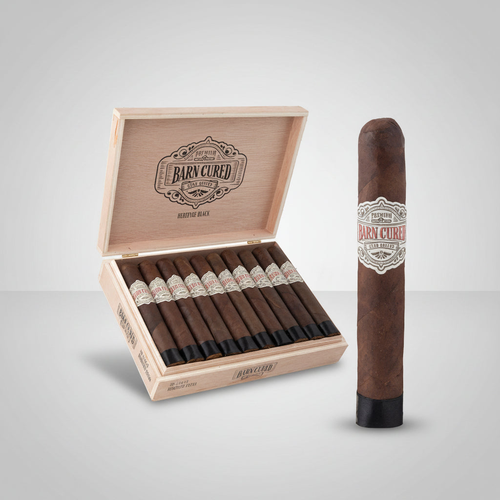 Barn Cured, Heritage, Black Robusto Extra