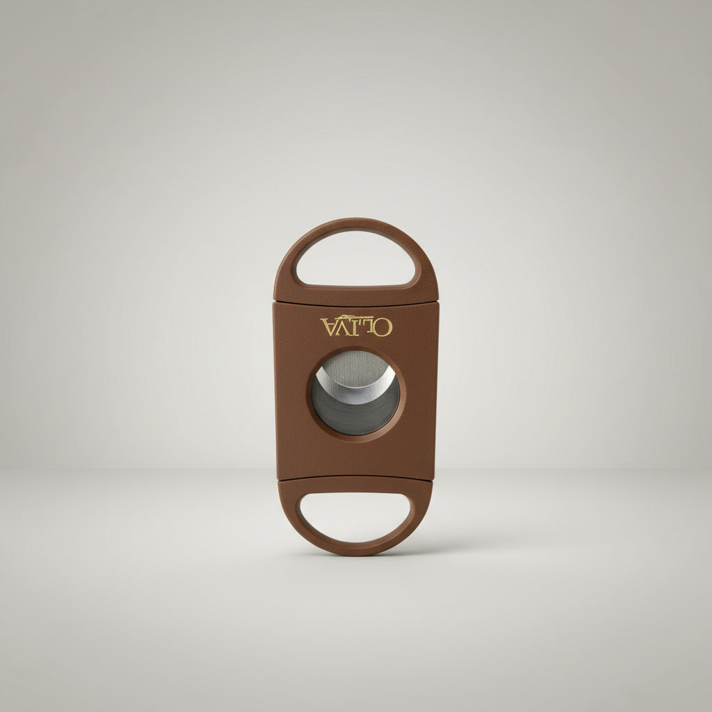Cutter, OLIVA Logo, Brown