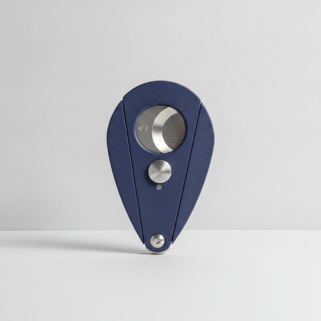 Cutter, Xikar, Xi2, Teardrop Shape, Lapis Blue
