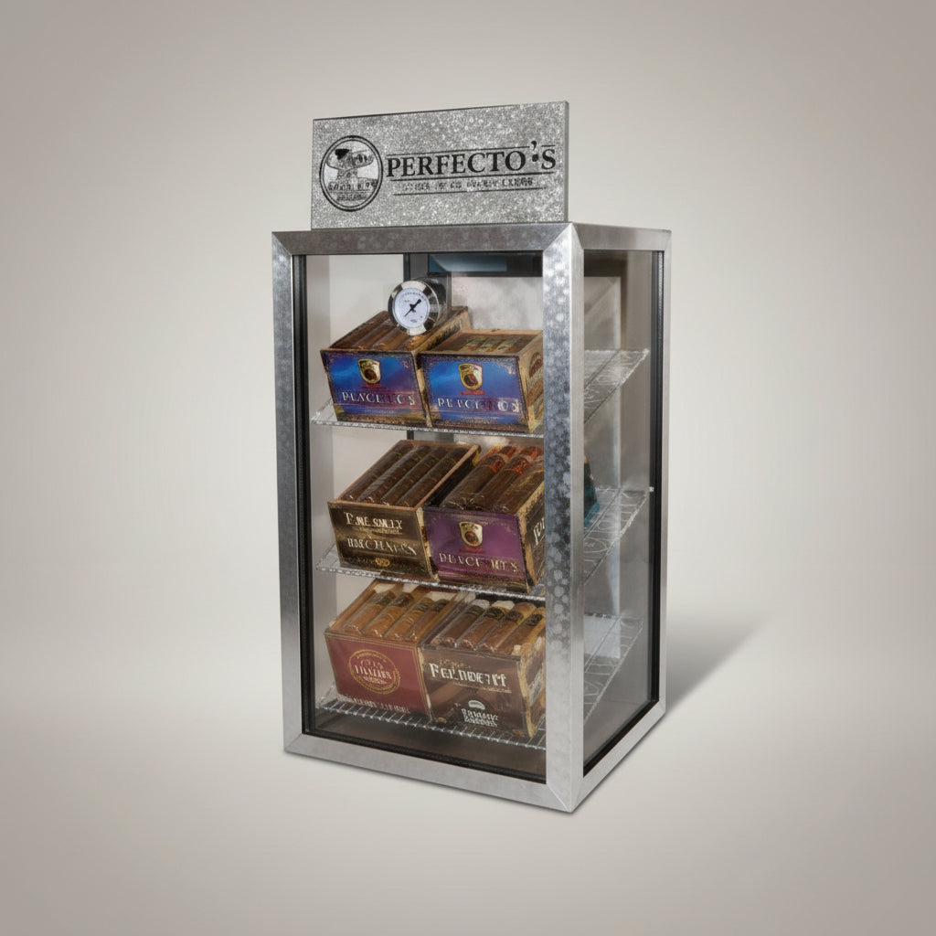 Humidor, Drew Estate Deluxe Diamond Plate