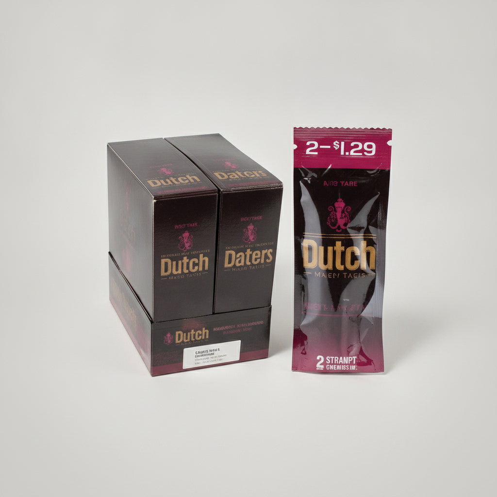 Dutch By Dutch Masters 2 For $1.29 Cigarillos Berry Fusion