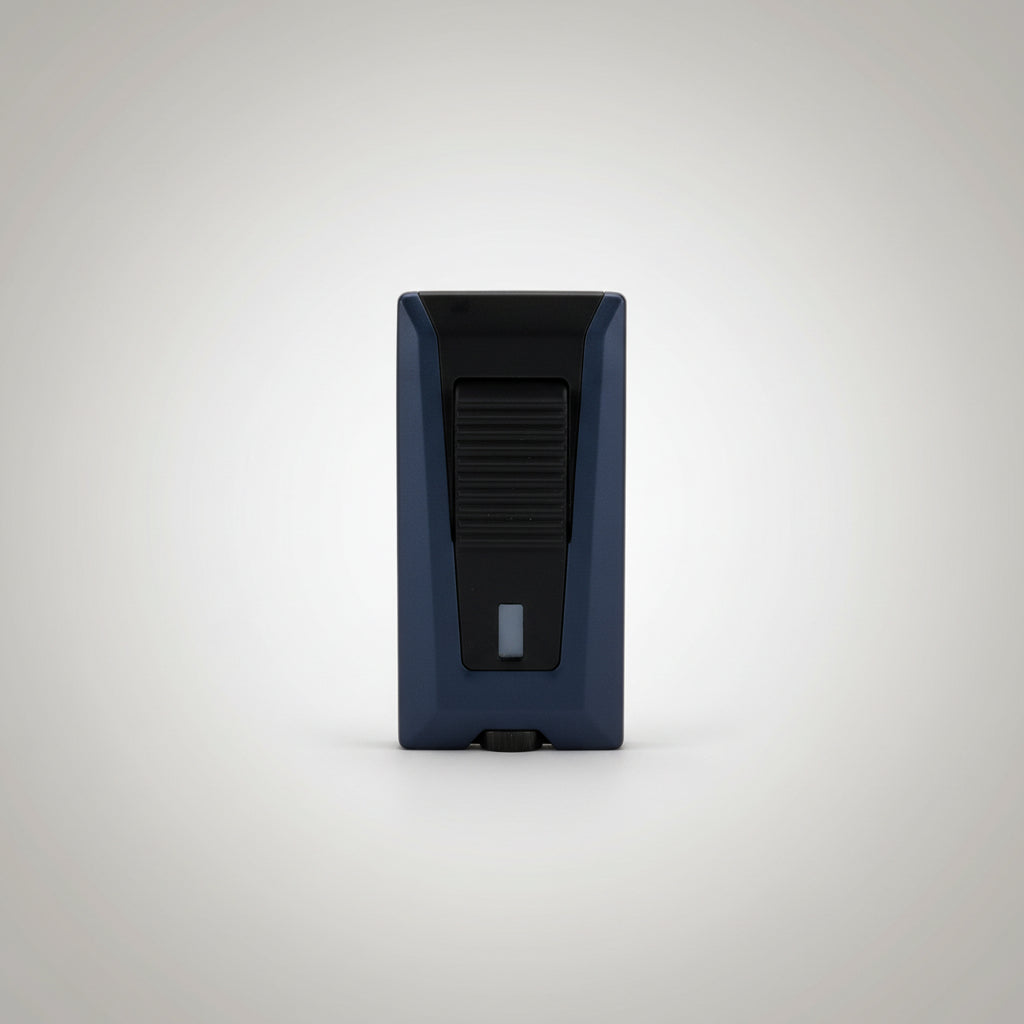 Colibri Stealth Triple Jet Flame Lighter, Navy and Black