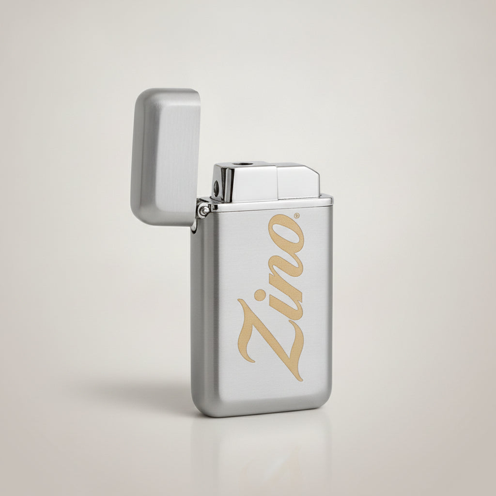 Lighter, Zino, Falcon, Chrome
