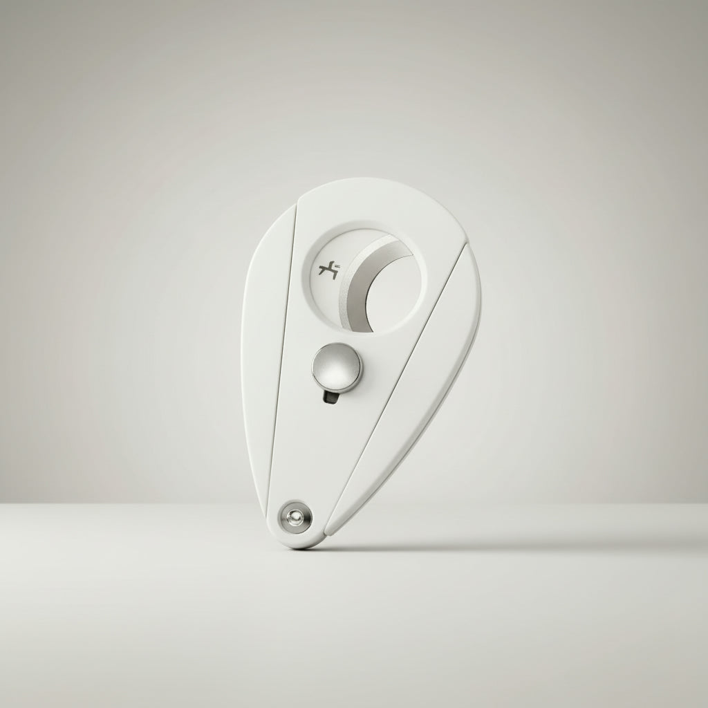 Cutter, Xikar, Xi2, Teardrop Shape, Pearl White