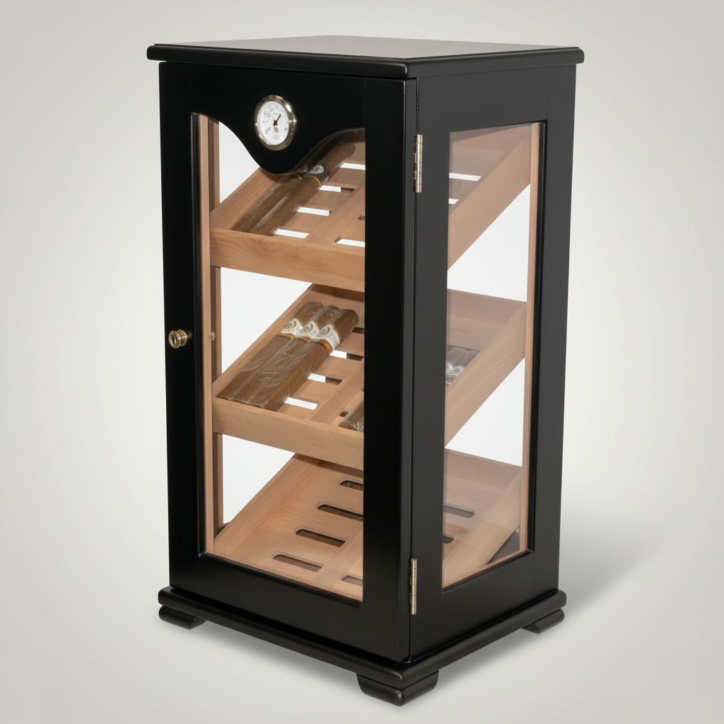 Humidor, Point of Sale, Mahoghany Finish, 75-ct