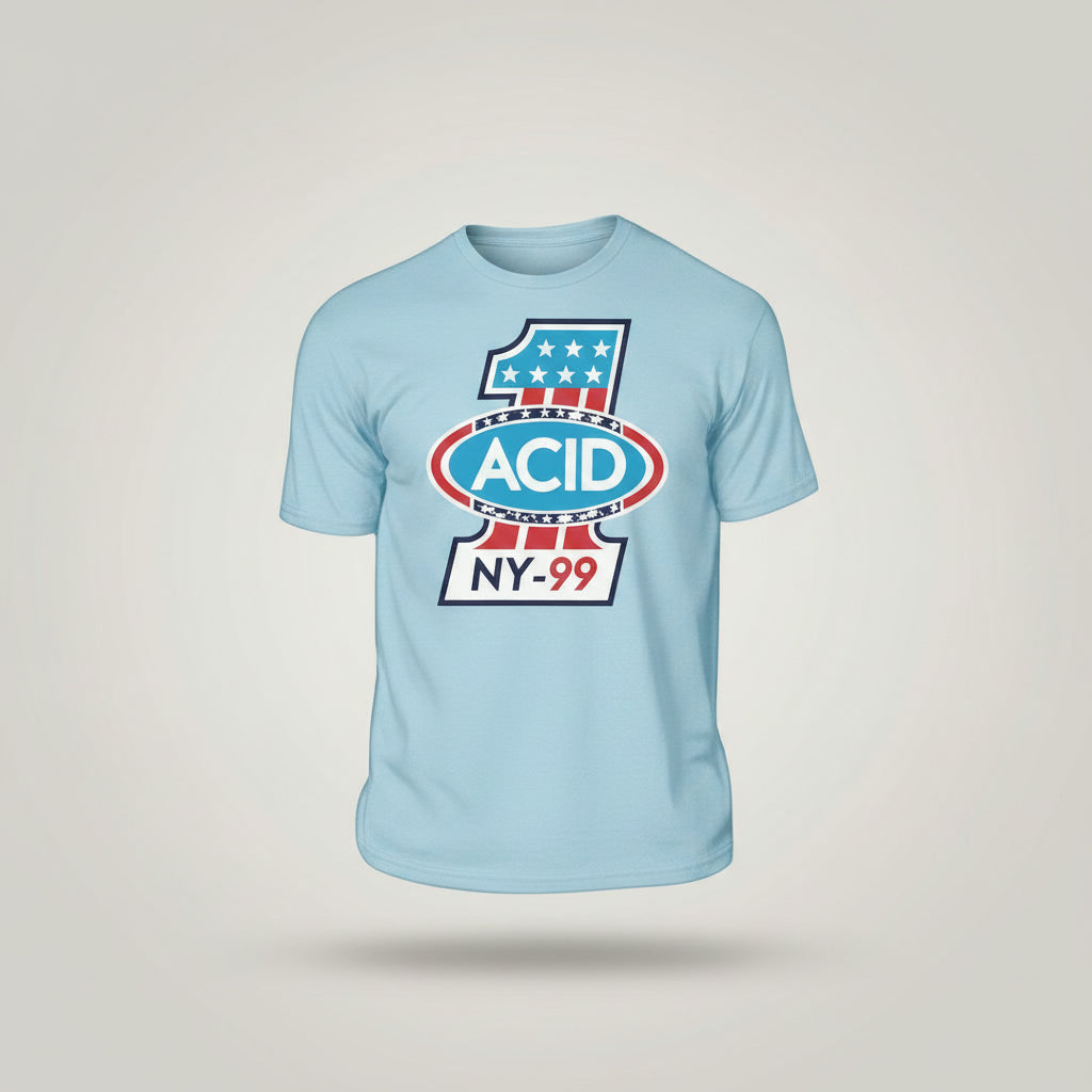 ACID, T-shirt, Experience Acid Light Blue