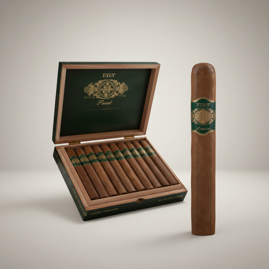1502 Emerald Conquistador Box-pressed