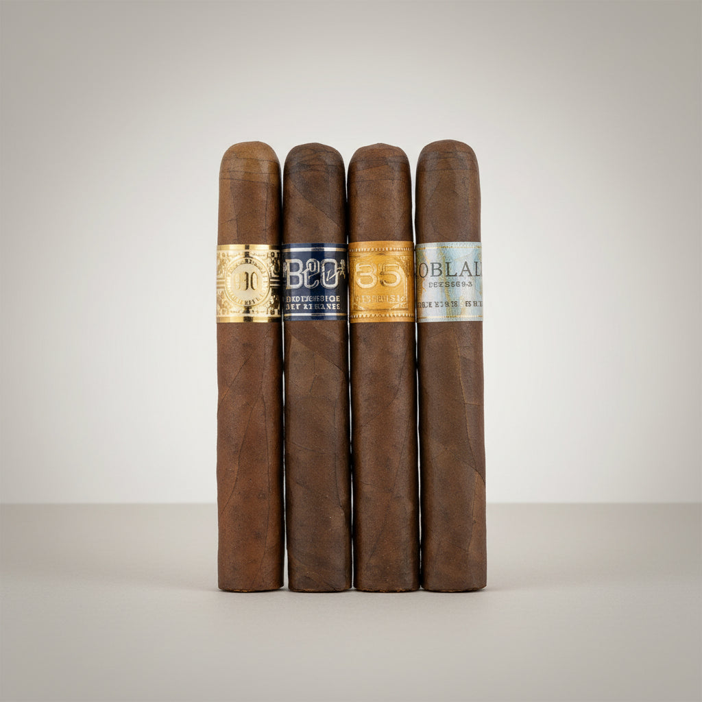 CAO Flavours Petite Corona 4 Cigar Fresh Pack Sampler