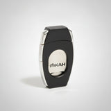Cutter, Xikar, Flip Dual, Stainless Steel, Spring-loaded release
