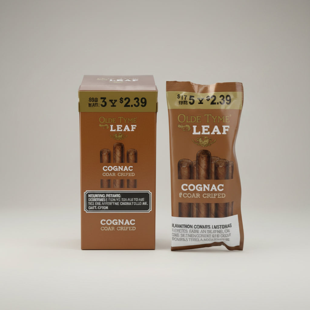 Game Leaf Cognac Upright 3 For $2.19