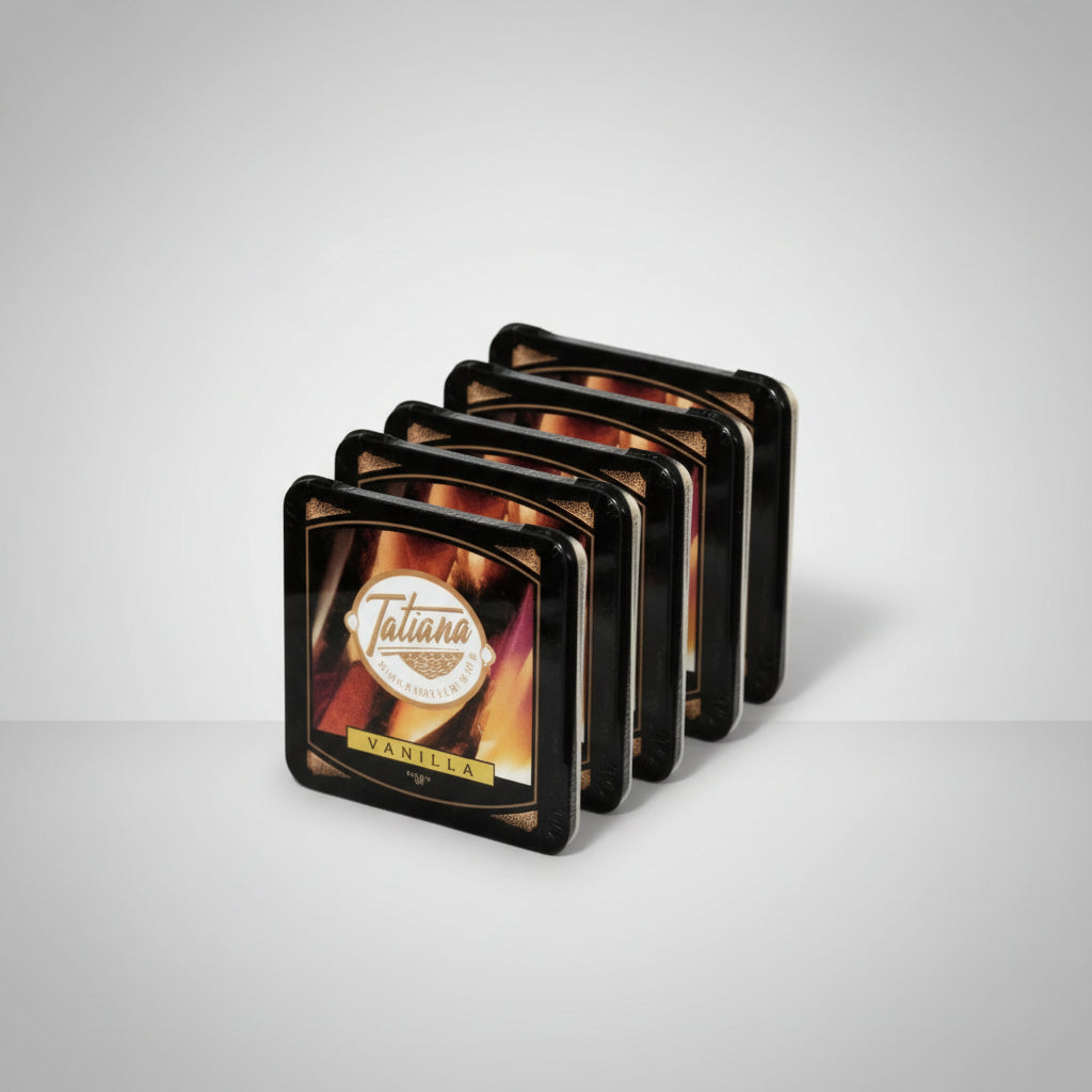Tatiana, Mini Tins Vanilla 5 tins of 10