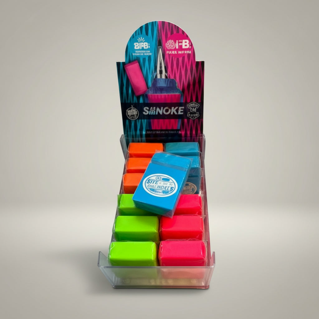 Lighter, Tatiana, Refillable, Display, Assorted Colors