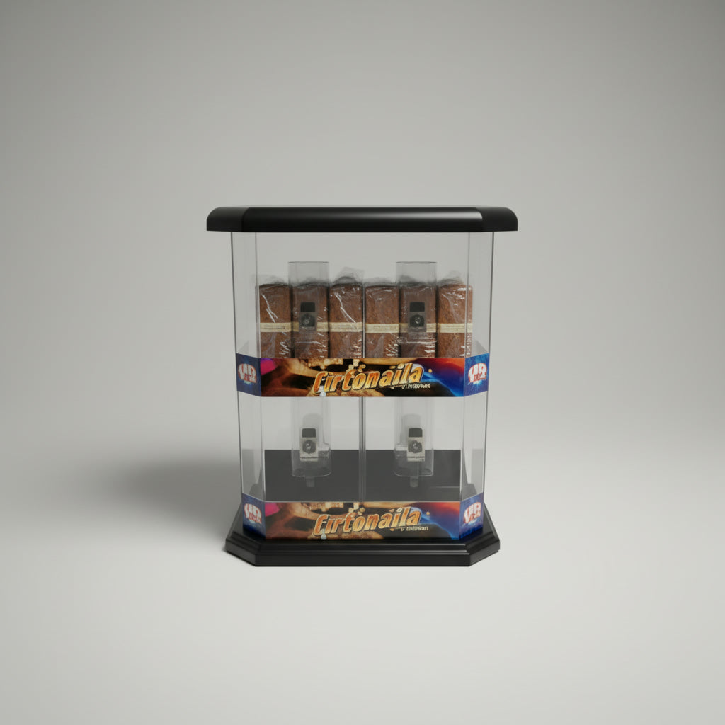 Tatiana, Four Cigar Slot Counter Display