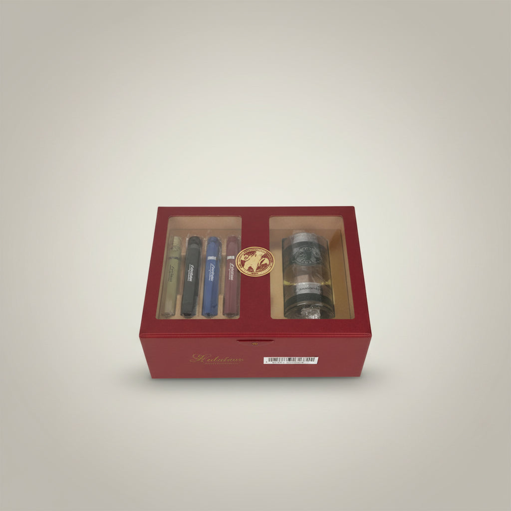 Weller by Cohiba, Holiday Humidor Gift Set, 1 Holiday Humidor with