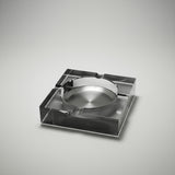 Ashtray, Crystal, Square