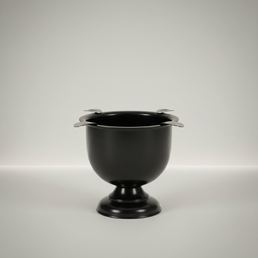 Ashtray, Tall Stinky, BLACK