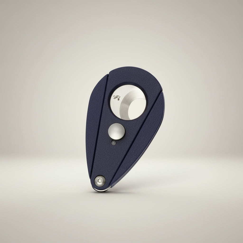 Cutter, Xikar, Xi2, Teardrop Shape, Lapis Blue