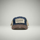 Gurkha, Baseball Cap, Blue and Brown