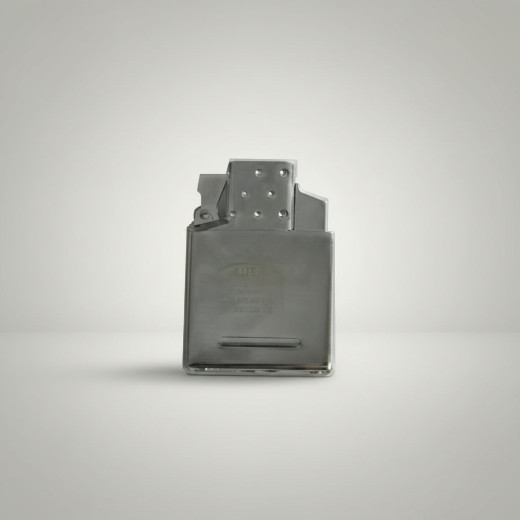 Lighter, Al Capone, Chrome, Zippo, Adjustable Flame Height