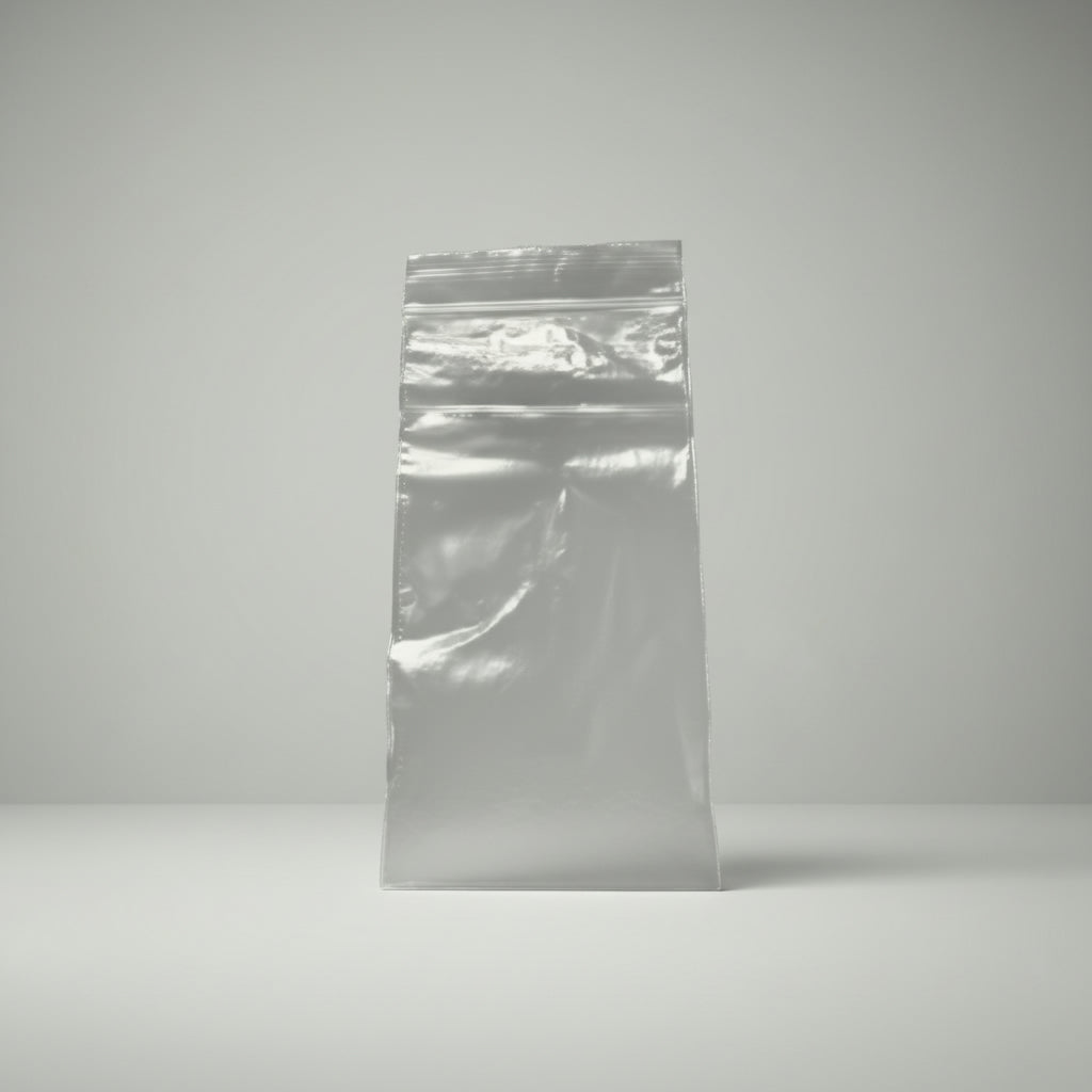 Cigar Bag, Small, Clear Plastic