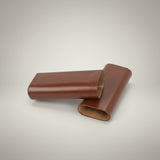 CraftsmanS Bench 54 Ring Tan Nylon And Silver Churchill Travel Case