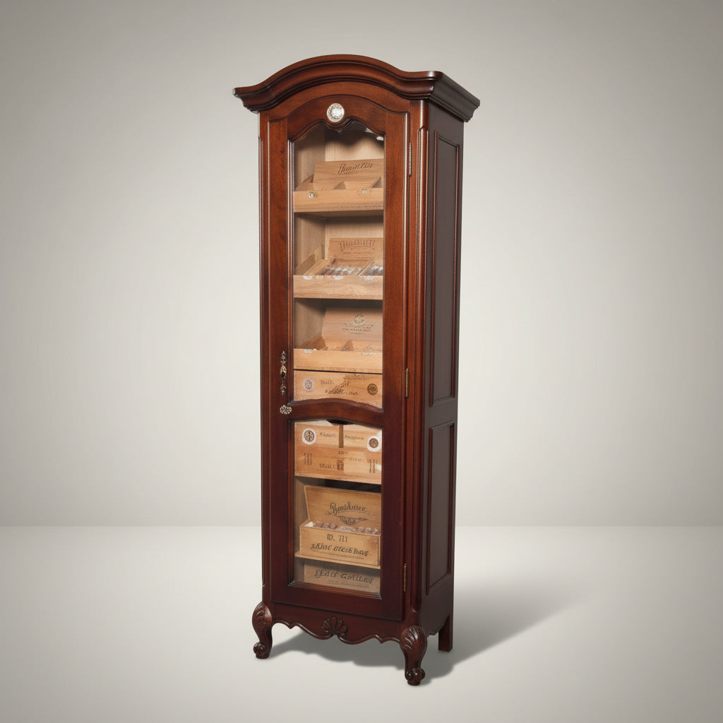 Antique Style Cigar Tower, Holds up to 3,000 Cigars