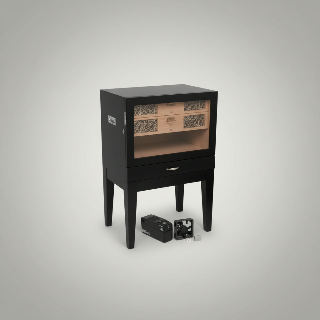Balthazar II, End Table, Black Oak, 540-1024 cigars