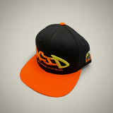 Acid, Cap, Experience Cigars, Black with Orange Trim