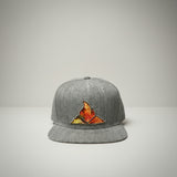Avo, Fogata Snapback Hat, Grey