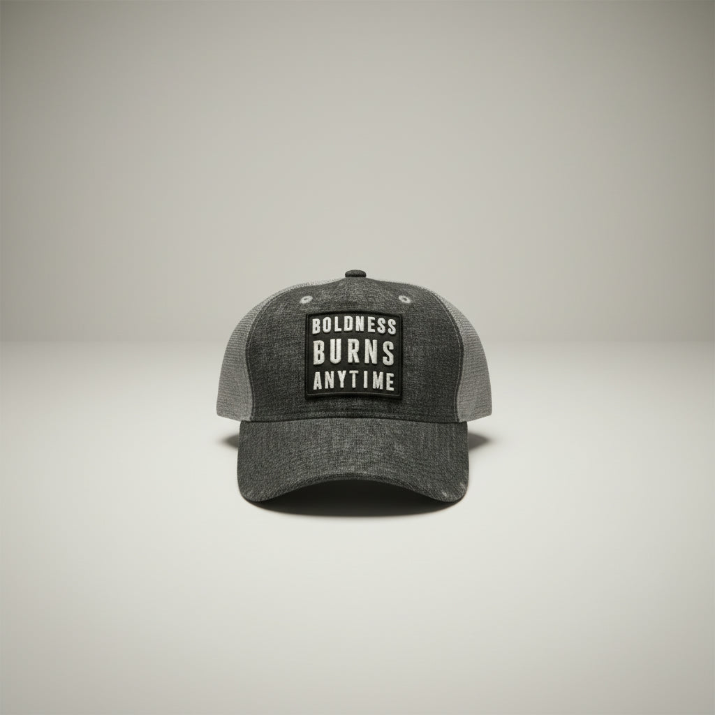 Camacho, Boldness Burns Anytime Hat, Grey, Adjustable